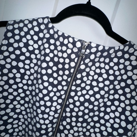 Women's Gap Fit and Flare Polka Dot Dress  - Size 14 Tall - Picture 6 of 10